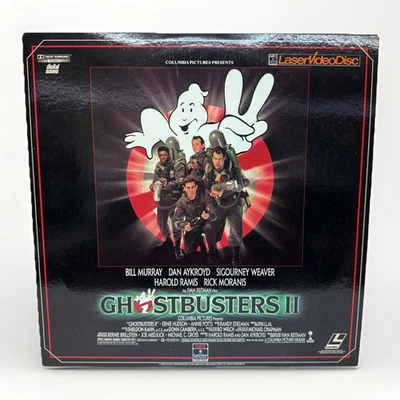 GHOSTBUSTERS II Laserdisc LD 1989 RCA Columbia Bill Murray Dan Aykroyd Comedy - Image 1 of 4