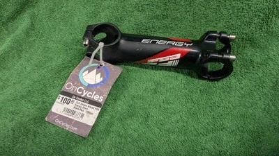 FSA Energy Bicycle Stem Black Aluminum Lightweight 120mm 31.8 clamp - Image 1 of 4