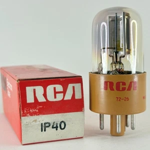 (1) Untested RCA 1P40 Tube with Box Date Code 72-26 Gas Phototube (a) - Picture 1 of 6