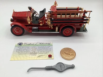 1923 Maxim C-1 Fire Road Signature Series 24K Gold Plated Coin Firetruck - Image 1 of 4