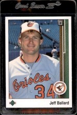 1989 Upper Deck #595 Jeff Ballard Baltimore Orioles - Nice Card!