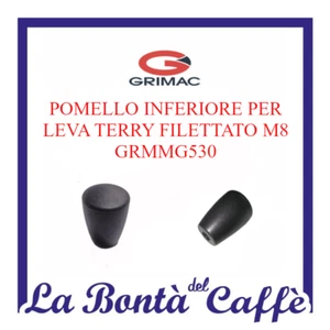 RICAMBIO POMELLO INFERIORE PER LEVA TERRY FILETTATO M8 MACCHINA GRIMAC - Picture 1 of 1