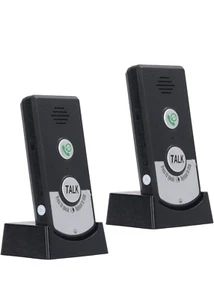 Wireless Intercom Unit Long Range 2 Pcs Wireless Voice Intercom 2 Way Call For - Picture 1 of 4