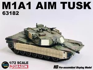 Dragon 1:72 63182 M1A1 TUSK Abrams US Marine Corps 8th Tank Battalion, Iraq 2003 - Picture 1 of 13