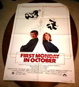 "1st. Monday in October" Original one sheet Movie Poster 27x41 (1981) ~#810148~ - Picture 1 of 3