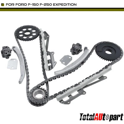 11x Engine Timing Chain Kit for Ford E-150 Econoline F-150 Lincoln Mercury 96-99 - Image 1 of 4