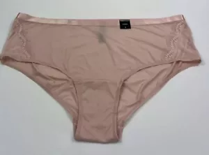 Torrid Curve Nylon Blush Pink High Rise Cheeky Panty Plus Size 2 (18-20) NEW - Picture 1 of 8