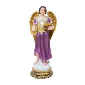 Estatua Arcángel Baraquiel 12" Resina | Ángel de Bendiciones Decoración 20050-12" - Imagen 1 de 5