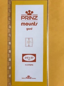 PRINZ STAMP MOUNTS 215/57 - U.S. PLATE BLOCKS WIDER MARGINS - WE HELP OUR VETS** - Picture 1 of 4