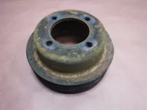 Jeep Cj7 Wagoneer AMC V8 3 Groove Crankshaft Pulley Factory Free Shipping - Picture 1 of 4