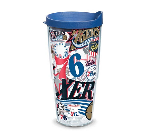 Philadelphia 76ers Tervis Travel Mug Tumbler 24 ounce Cover