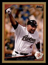 2009 Topps GOLD #435 Carlos Lee #ed/2009 Houston Astros 