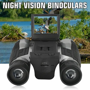 Digital 12X Binocular Telescope Video Camera LCD Zoom Record Screen Night Vision - Picture 1 of 9