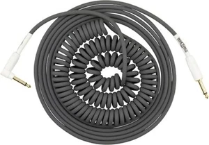 Pig Hog PHCC30GR Half Coil Instrument Cable 30ft, Charcoal Grey - Picture 1 of 3