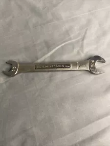 Vintage Craftsman SAE 1/2” 9/16” Open End Wrench V Series Tool USA - Foto 1 di 8