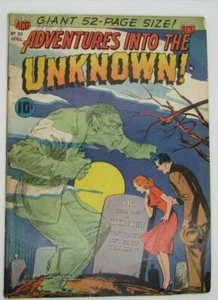 Cómics de Adventures Into The Unknown No. Cómics del 30 de abril de 1952, American Comic Grou - Imagen 1 de 7
