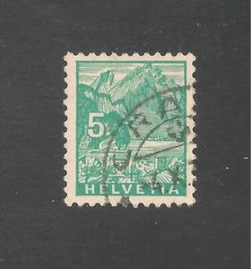 Switzerland #220 (A46) VF USED - 1934 5c Mt. Pilatus - Picture 1 of 1
