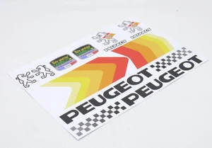 PEUGEOT Decals Sticker Aufkleber Dekor 10-teilig Set Rennrad Randonneur Road - Picture 1 of 3