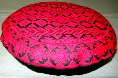 Meditation Mandala Embroidery Pillow Chair-Pad Stuffed Yoga Seat Cushion Pouf  - Image 1 of 4