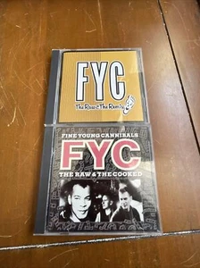 The Raw and the Cooked / The Raw & The Remix by Fine Young Cannibals CD 1989 Lot - Imagen 1 de 3