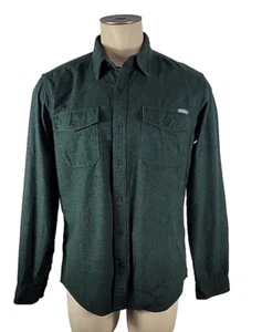 Neu mit Etikett - Eddie Bauer Herren CABIN FLANNEL efeugrün L/S Knopfleiste Hemd Gr. Medium - Bild 1 von 5