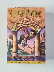 Harry Potter and the Sorcerer's Stone Jim Dale Reader Unabridged Cassette Tapes - Imagen 1 de 6