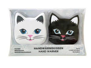 2er Pack Taschenwärmer Katze - Wichtelgeschenk - Handwärmer - Taschenheizkissen - Bild 1 von 2