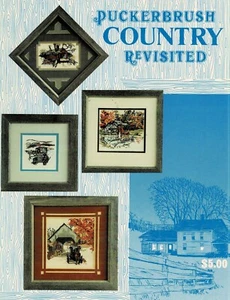 PUCKERBRUSH COUNTRY REVISITED CROSS STITCH LEAFLET-OOP PUCKERBRUSH INC. - Picture 1 of 1