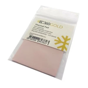 EC360® GOLD 14,5W/mK Wärmeleitpad (50 x 50 x 0,5 mm) I ThermalPad GPU RAM CPU - Afbeelding 1 van 7