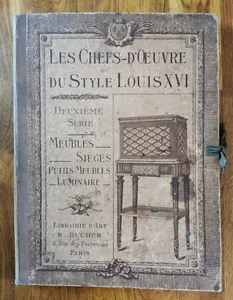 LES CHEFS-D'OEUVRE DU STYLE LOUIS XVI : MEUBLES SIEGES PETITS MEUBLES LUMINAIRE - Imagen 1 de 9