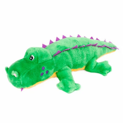 Zippy Paws Grunterz Plush Dog Toys - Alvin the Alligator - Image 1 of 3
