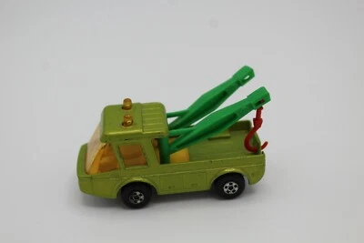 Vintage Matchbox Green Tow Truck Toe Joe No 74 1972 Superfast diecast die cast u - Image 1 of 4