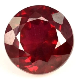 Granato Naturale Rosso Neon Ricco 9,25 Ct Splendido dalla California Gemma Luminosa - Foto 1 di 4