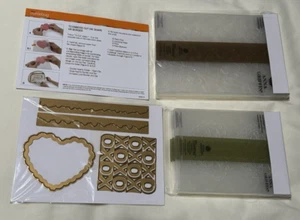 SET CARTELLE ANNA GRIFFIN LOVELY IMPRESSIONS FUSTELLE EMB 2015 NUOVE CUORI SAN VALENTINO - Foto 1 di 14