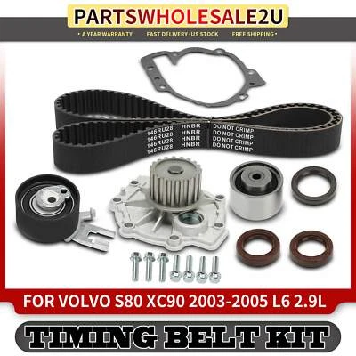 Timing Belt Kit for Volvo S80 2003 2004 2005 XC90 2003 2004 2005 2.9L GAS DOHC - Image 1 of 4