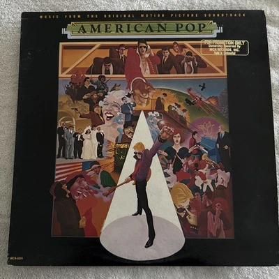 AMERICAN POP sndtrk LP Vinyl NM Jimi Hendrix  Doors Dave Brubeck Janis Joplin  - Image 1 of 4