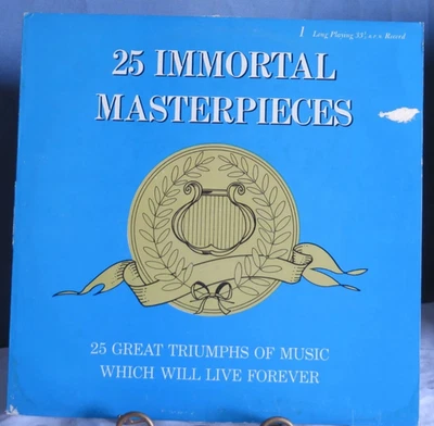 25 Immortal Masterpieces Classical Music Vinyl Record LP - Image 1 of 4