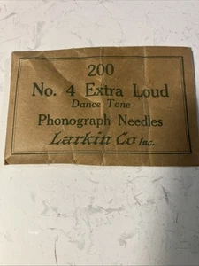 Larkin Co Inc Phonograph Needles In Packet - Picture 1 of 2