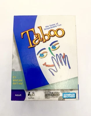 Parker Brothers 2009 Taboo the Game of Unspeakable Fun COMPLETE - Image 1 of 4