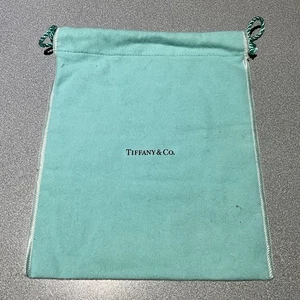 "Bolso de joyería vintage con cordón Tiffany & Co 7"" X 8,5"" envío gratuito" - Imagen 1 de 5