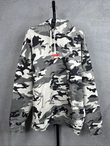 SEVEN Sudadera con Capucha Transversal Camuflaje para Nieve Para Hombre 3XL Bolsillo Canguro Nueva con Etiquetas - Imagen 1 de 12