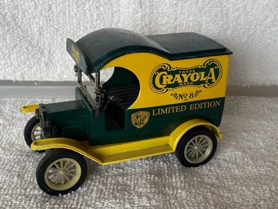 1912 Ford Model-T Crayola Delivery Car Bank w/ Key - Image 1 of 3