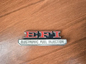 Insignia emblema trasero de inyección electrónica de combustible EFI para Toyota Corona MARKii RX12 20 - Imagen 1 de 12
