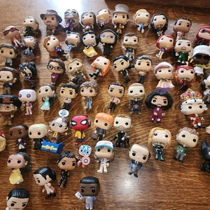 lot of 64 FUNKO POP characters NO BOXES Parks Rec Hamilton Harry Potter - Picture 1 of 8