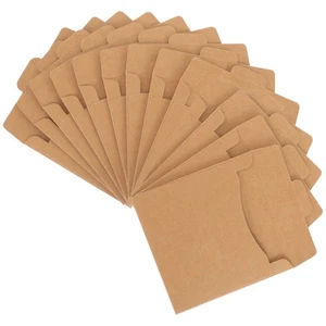 50 Pcs Protective Packaging Storage Box CD -Tasche DVD-Papierhüllen - Afbeelding 1 van 12