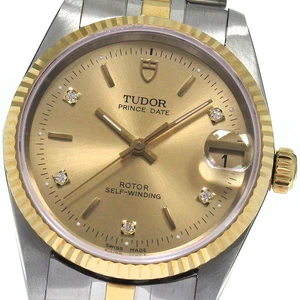 TUDOR Prince Date 72033 YG 2 tone 5P cal.2824-2 Automatic Boy's Watch_800687 - Picture 1 of 9