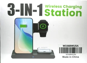 3-in-1 Wireless Charging Station W336BWUSA - Picture 1 of 3