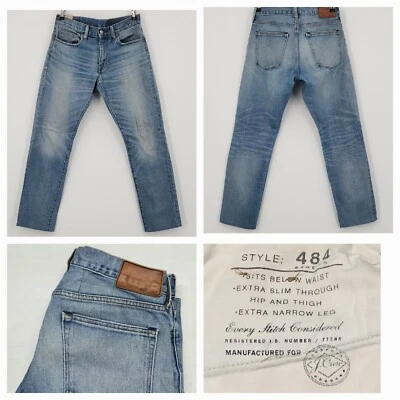 J Crew Collaboration Every Stitch Considered 484 Pair# 77388 31x32 Exclusive  - Image 1 of 4