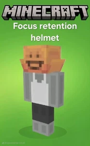 MINECRAFT Focus Retention Helmet (Twitch Drop) - Bild 1 von 1