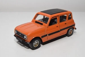 B53 1:24 BBURAGO BURAGO 0126 126 RENAULT R4 R 4 NARANJA SAFARI COMO NUEVO. - Imagen 1 de 8